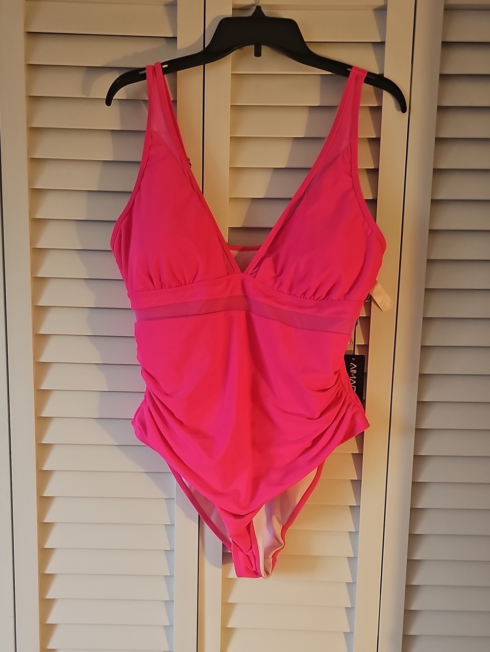 Hot Pink One-Piece Swimsuit